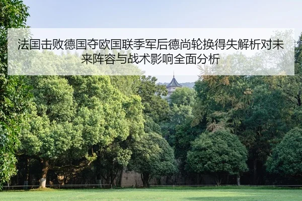 法国击败德国夺欧国联季军后德尚轮换得失解析对未来阵容与战术影响全面分析
